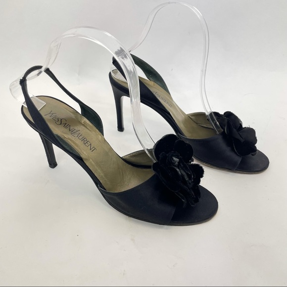 Yves Saint Laurent Shoes - Yves Saint Laurent Heels Made in Italy Black 9